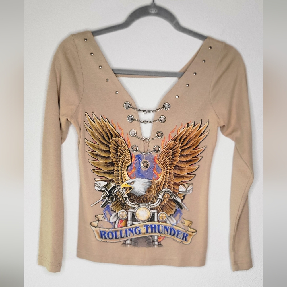 2011 Sturgis Rally - Vance Biker Wear Women's Bike Shirt - Preowned - Size SMALL